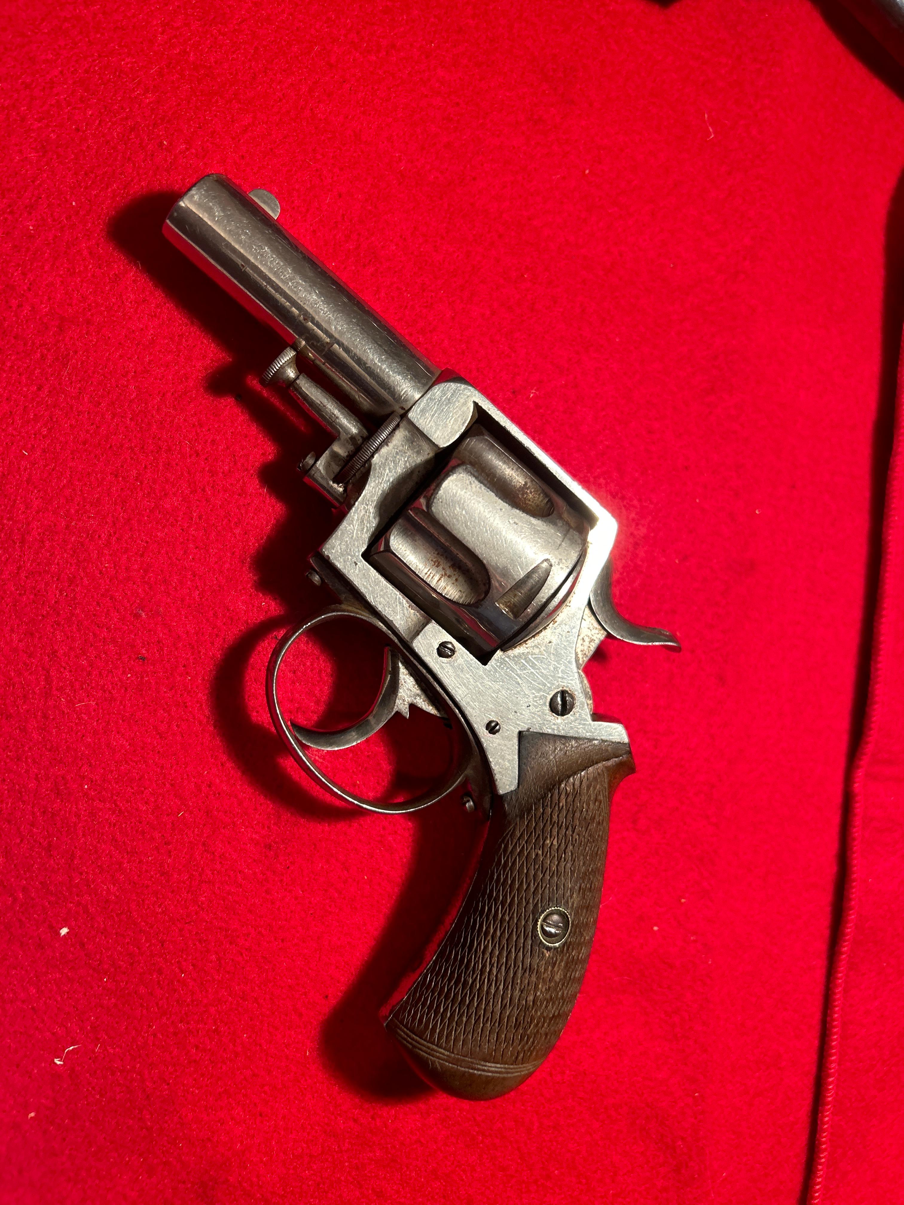 Photo of Antique 44 calibre centerfire revolver