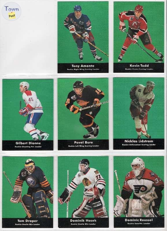 Photo of 1991-92 PARKHURST #1-450 COMPLETE SET and HOCKEY GREATS PCH1-9 