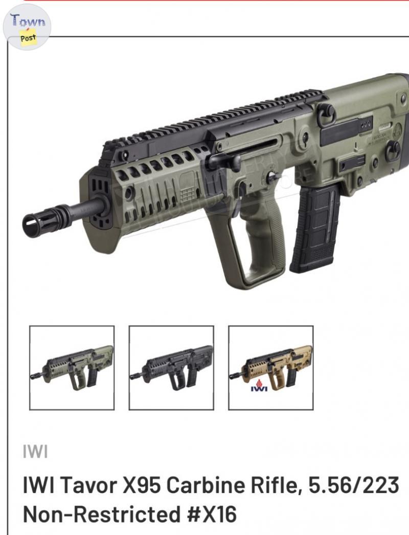 Photo of Tavor x95 Rifle IWI BLACK 