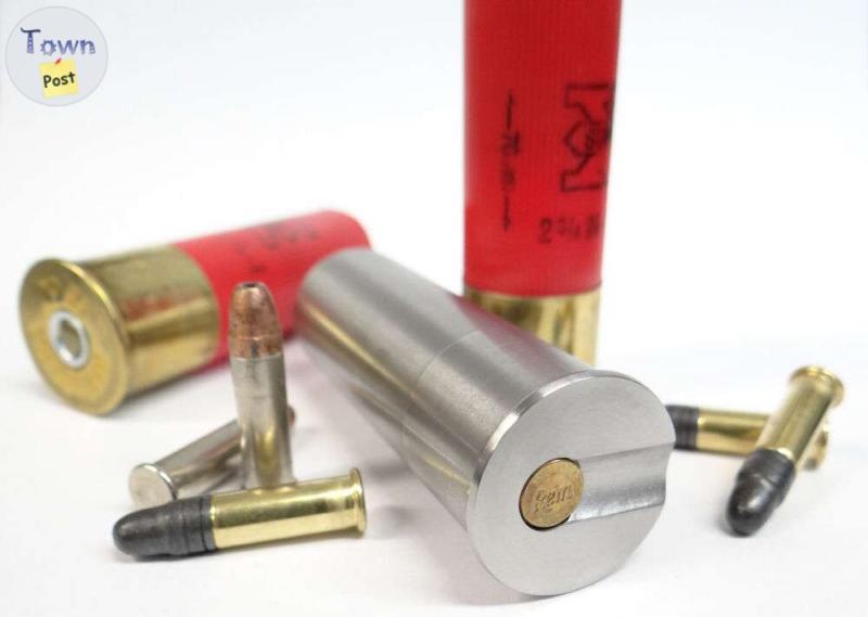 Photo of 12GA to 22LR shotgun adapters back in stock!