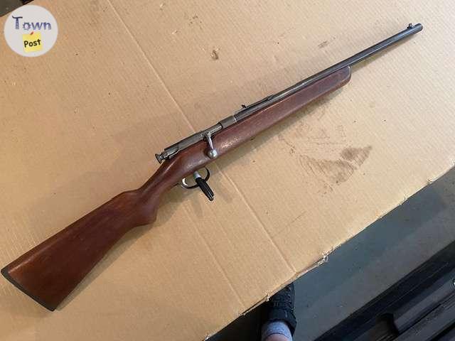 Photo of Savage Model 3, 22S,L,LR single-shot bolt action rifle 