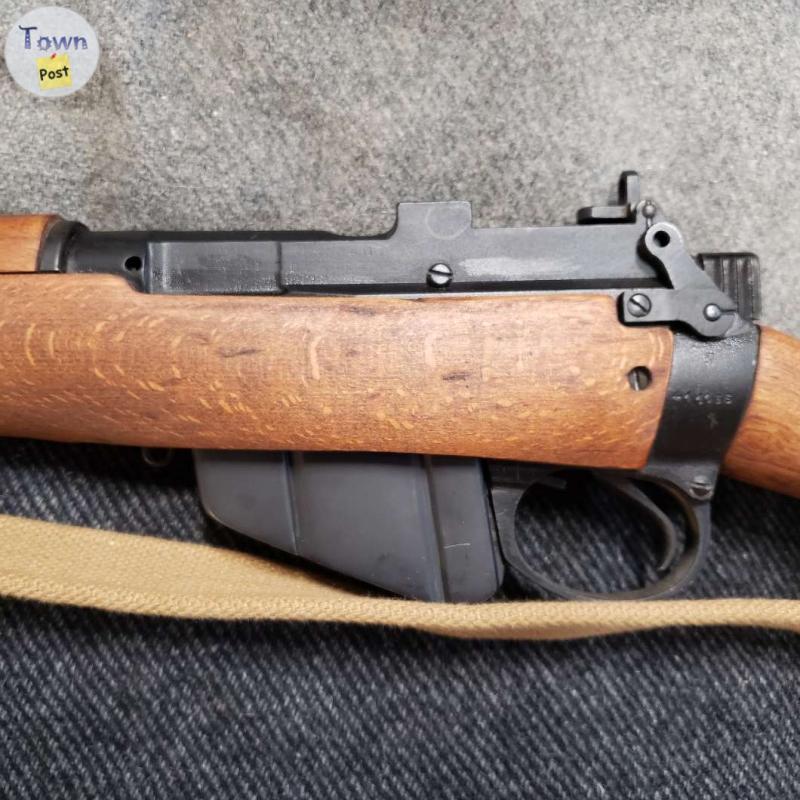 Photo of 303 Lee Enfield, #4 MK 2 F, supposed Maltby, new stock, 25'' bbl