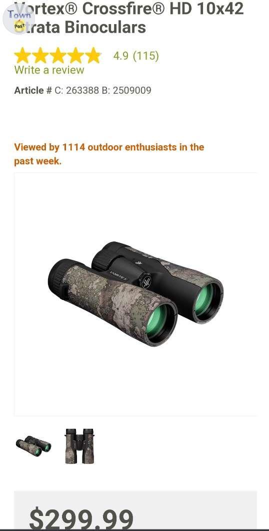 Photo of Binoculars with harness for sale