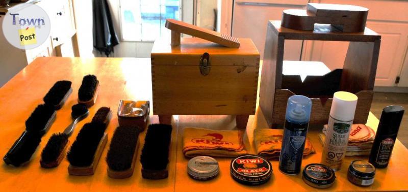 Photo of Shoe Shine Kit With Accessories.