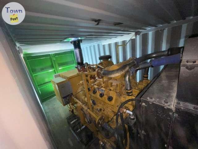 Photo of 270 KW Caterpillar Natural Gas Generator Containerized, Gas Wells